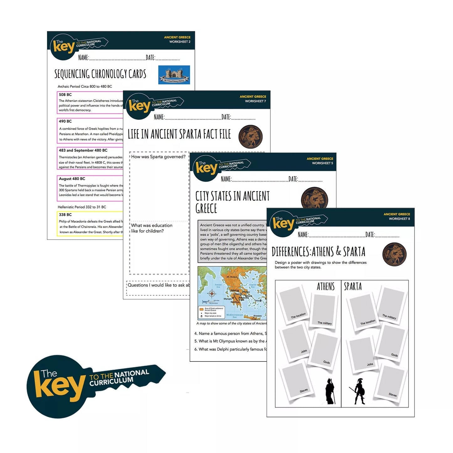 Key to... Ancient Greece - Life, Achievements and Influence on the Western World