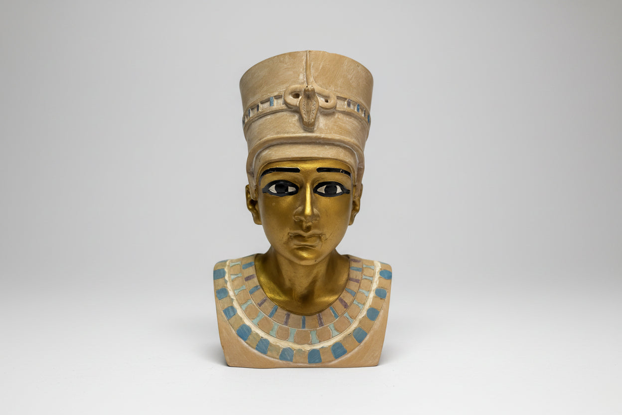 King Tut & Queen Nefertiti Statues