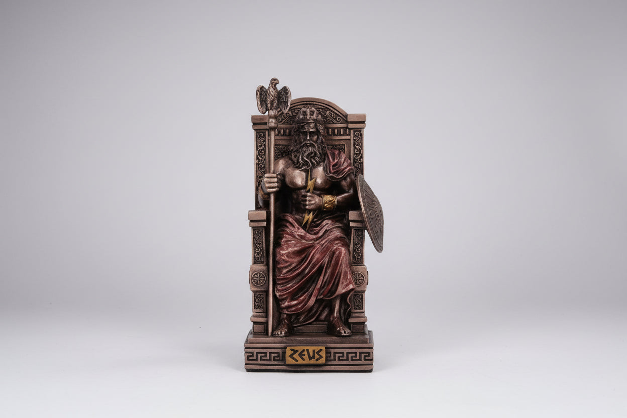 Zeus God of the Sky Mini Statue