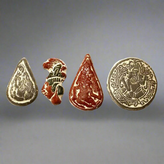 4 Maya Amulets