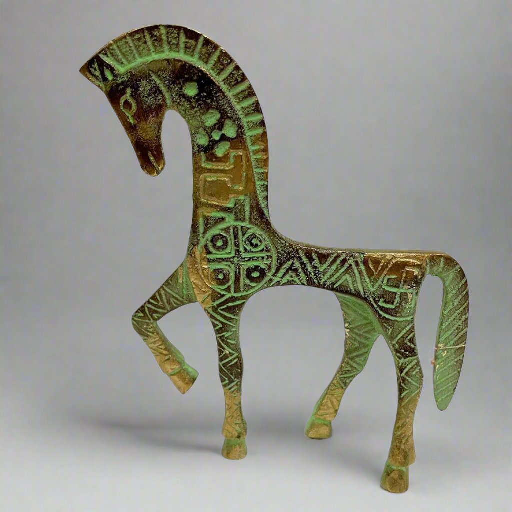 Ancient Greek Bronze Horses