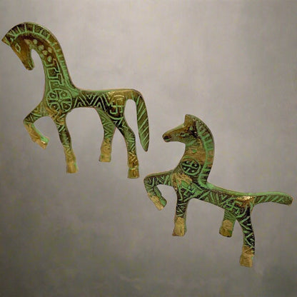 Ancient Greek Bronze Horses