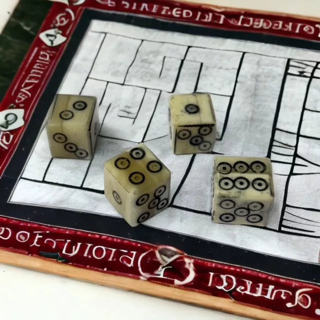 Bison Bone Dice