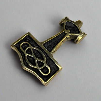 Brass Hammer Amulet