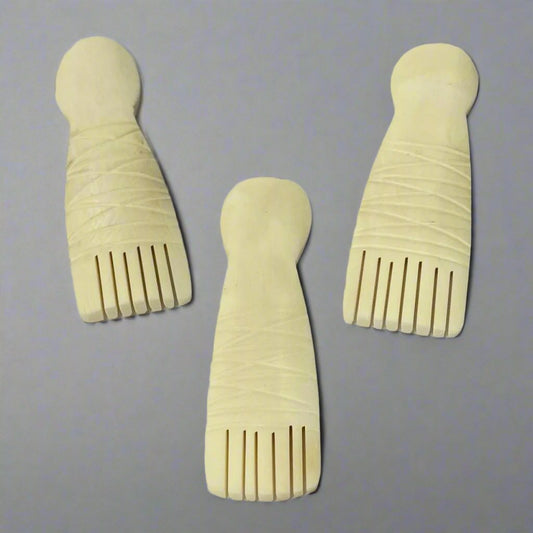 Carved Bone Comb