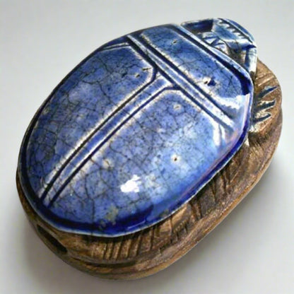 Large Carved Scarab