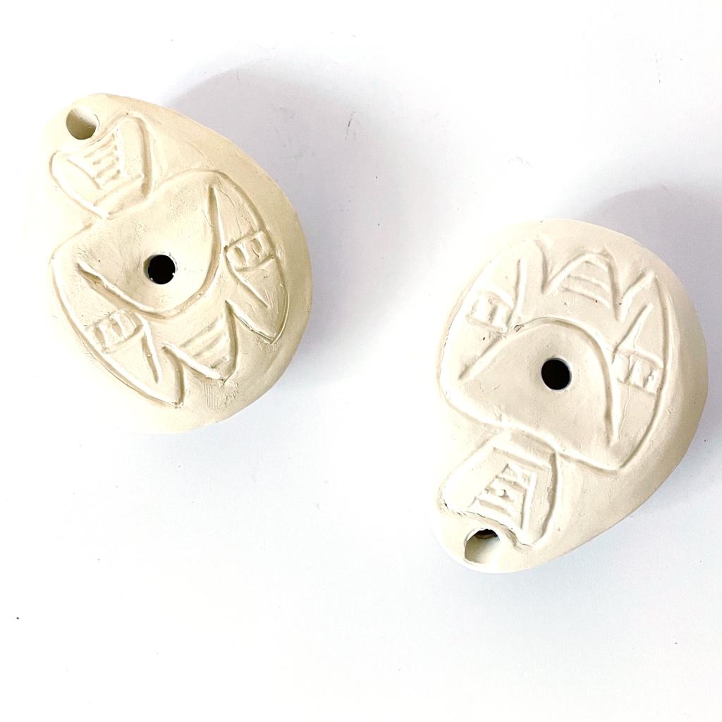 Egyptian Clay Oil Lamp