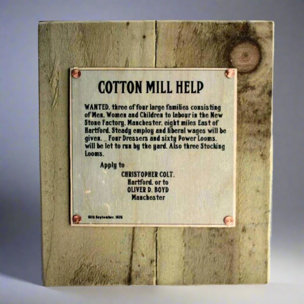 Cotton Mill Sign