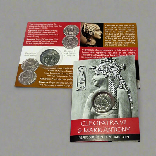 Cleopatra and Mark Antony Coin