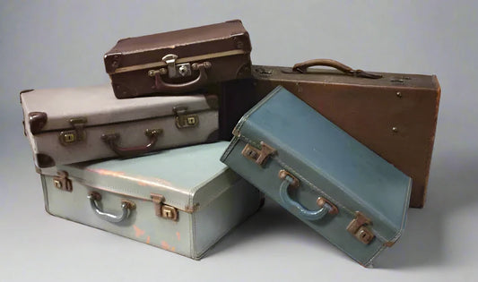 Evacuee Children's Suitcases