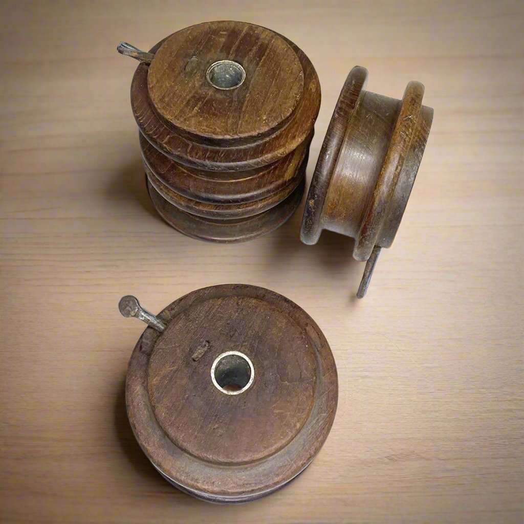 Flat Wooden Bobbin