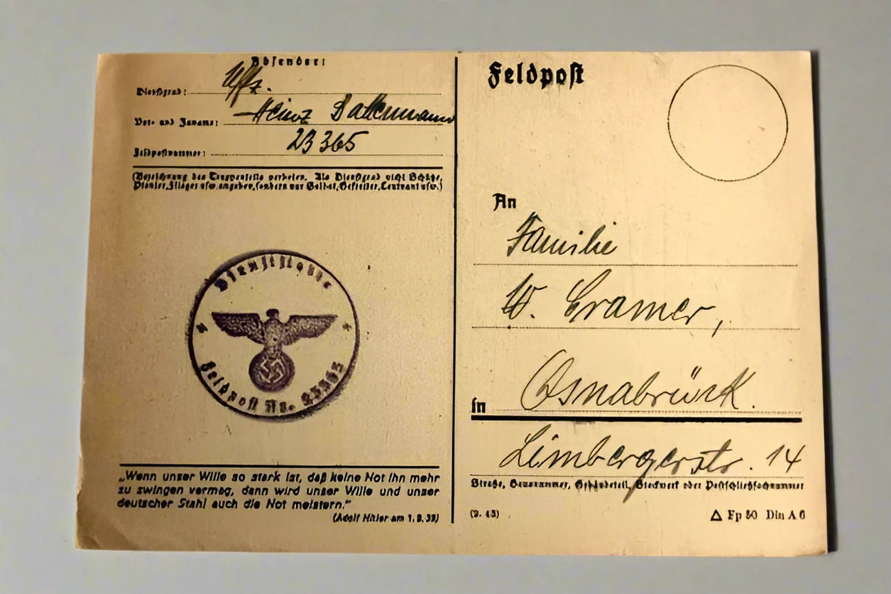 German Fieldpost Postcards