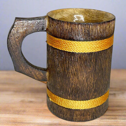 Handmade Wooden Tankard