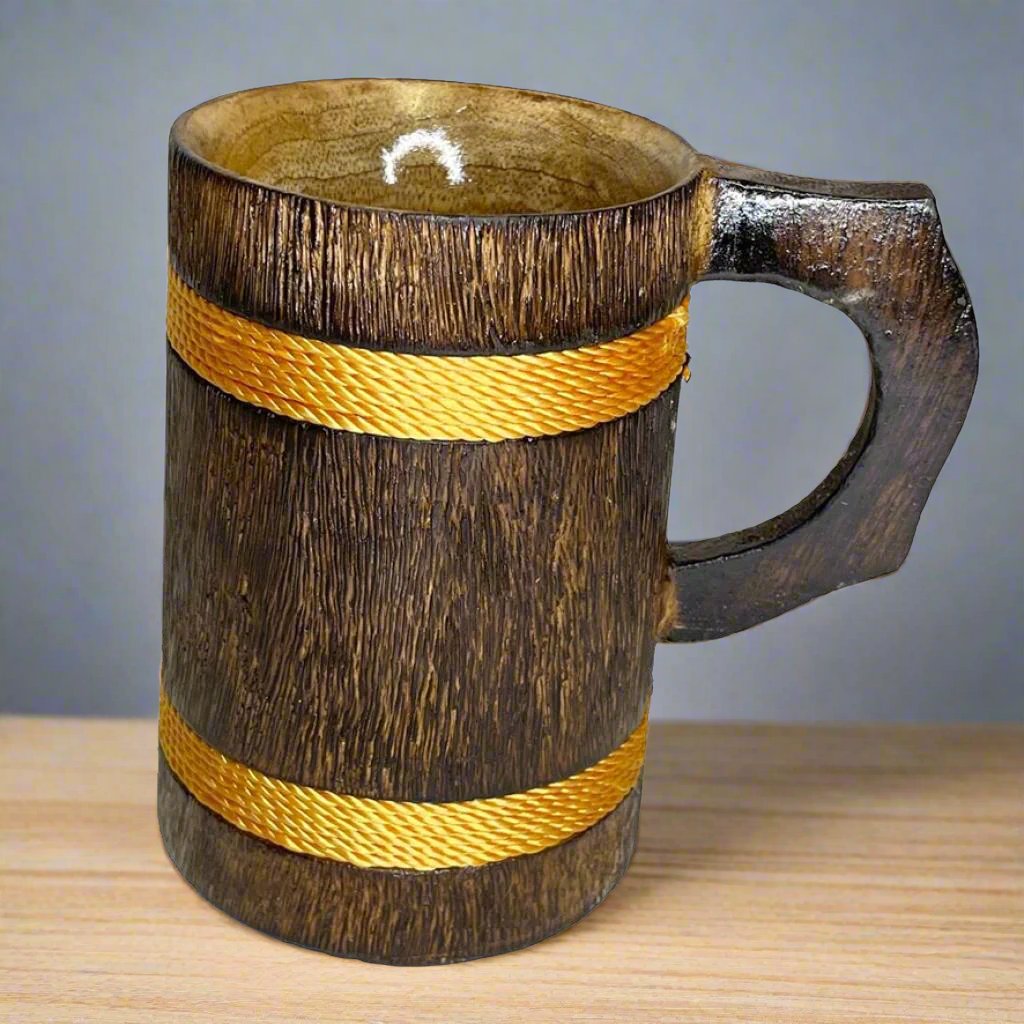 Handmade Wooden Tankard