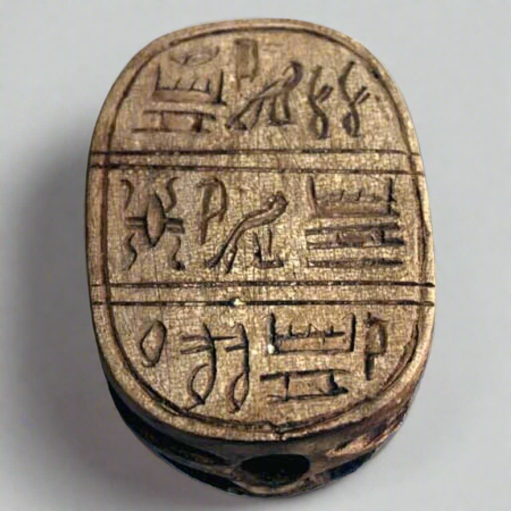 Large Carved Scarab