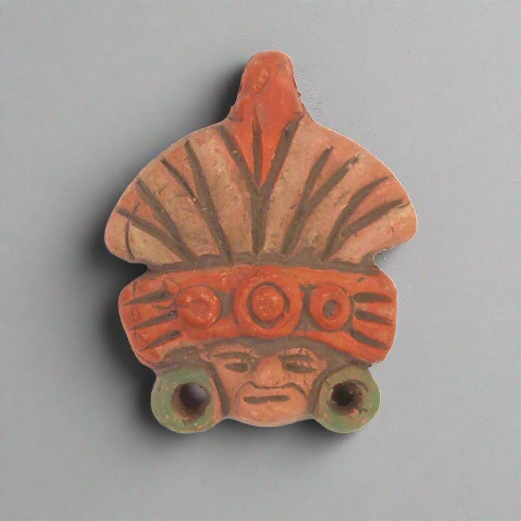 Maya Clay Pendant