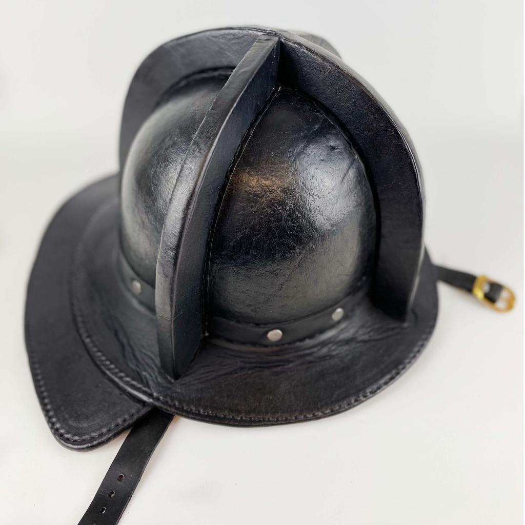 Medium Leather Fireman's Helmet