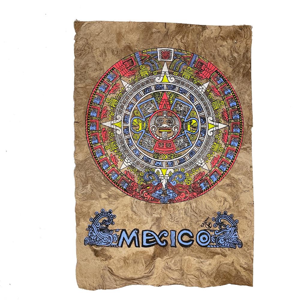 Mexican Amate Bark Painting