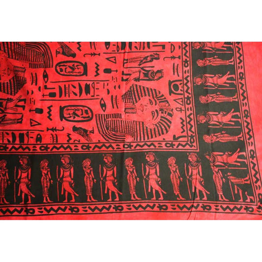 Red Egypt Display Drape