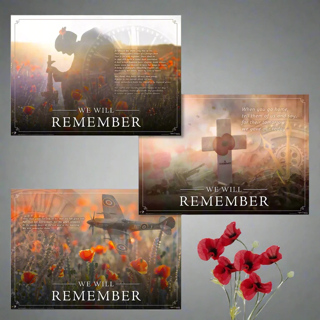 Remembrance Day Poster Set