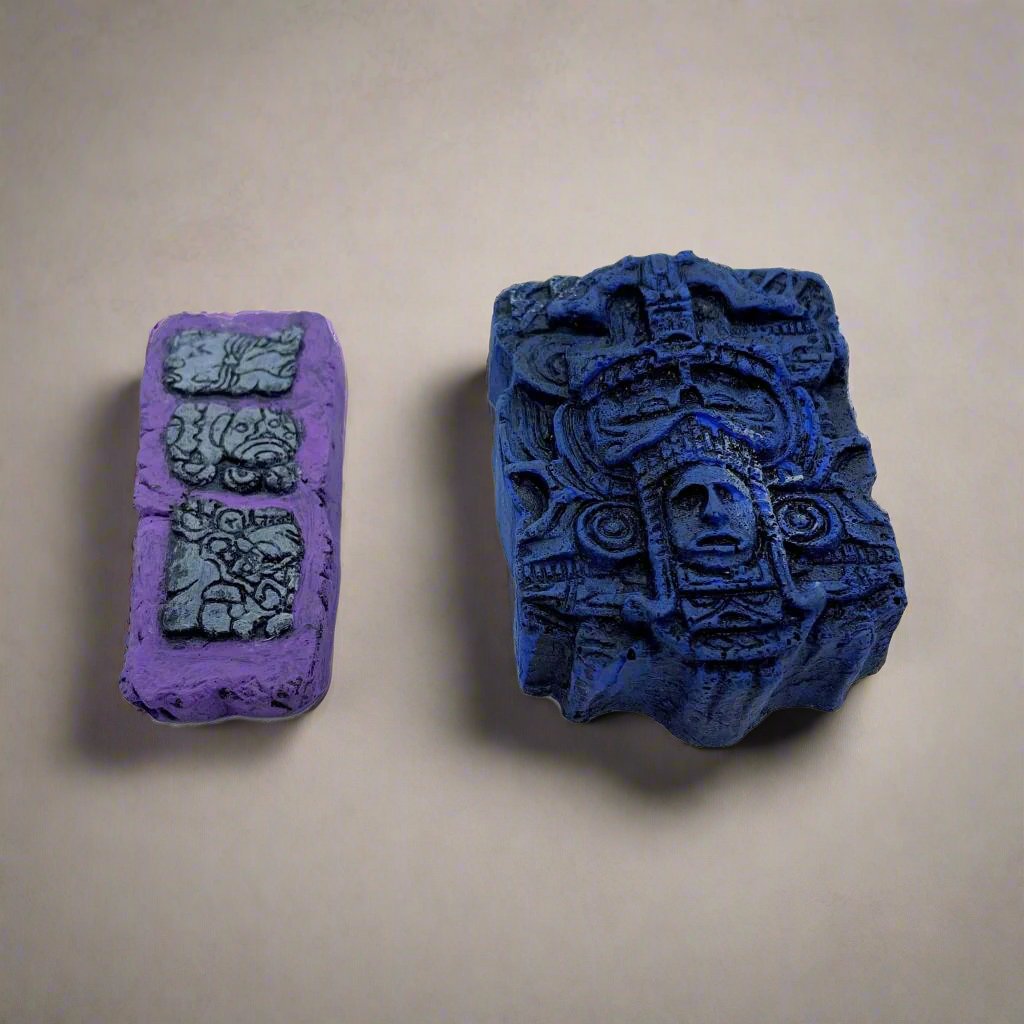 Set of 2 Maya Plaques