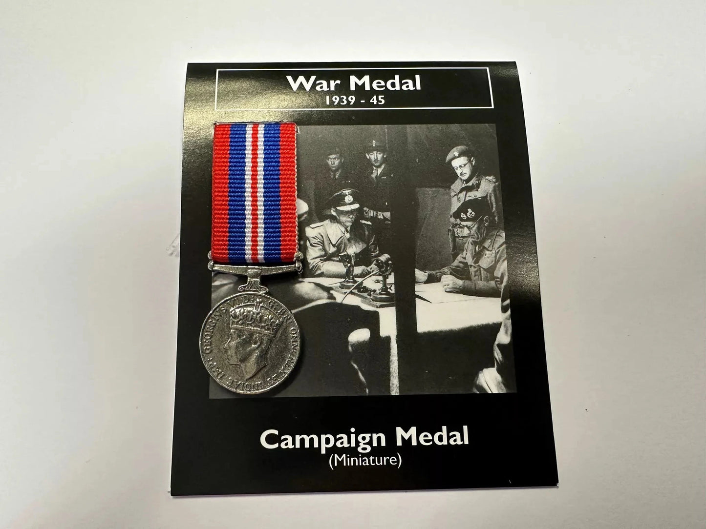 Set of 3 Replica WW2 Medals