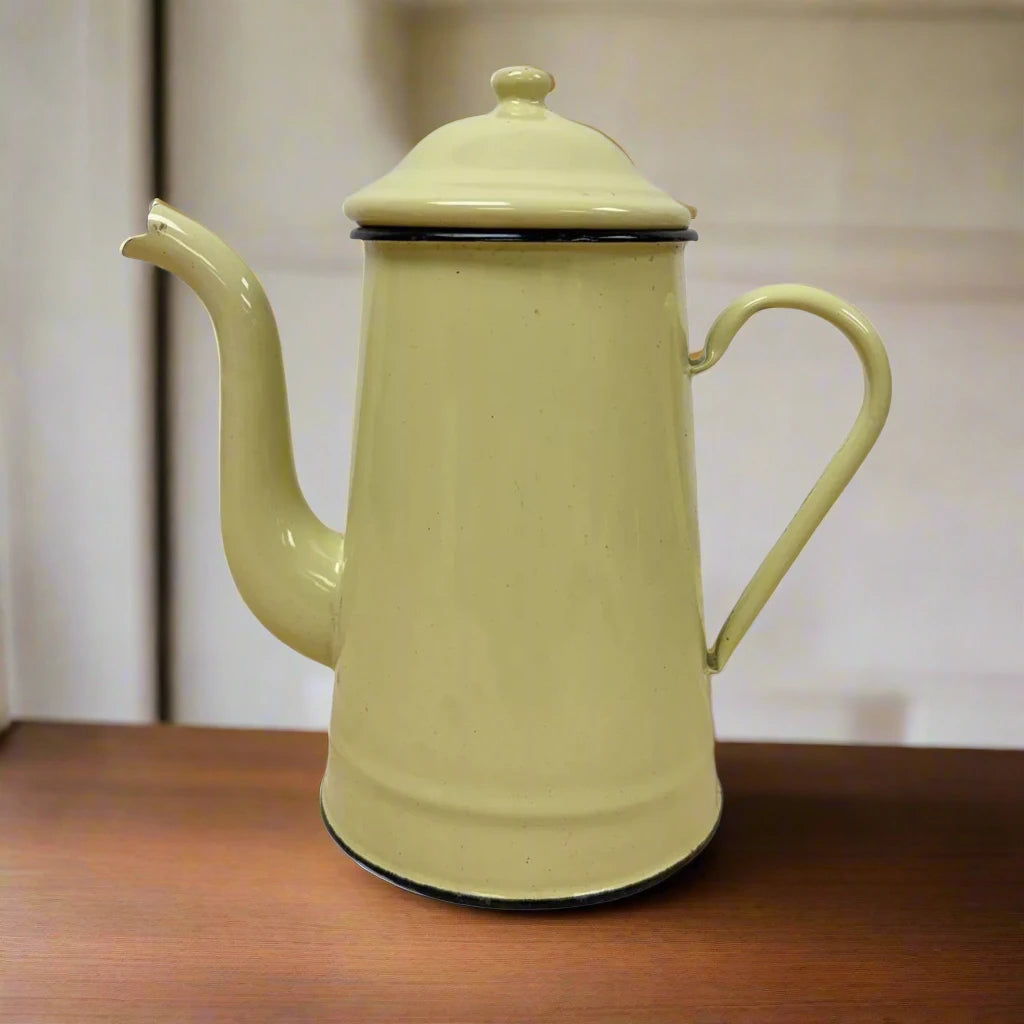 Vintage Enamel Kettle