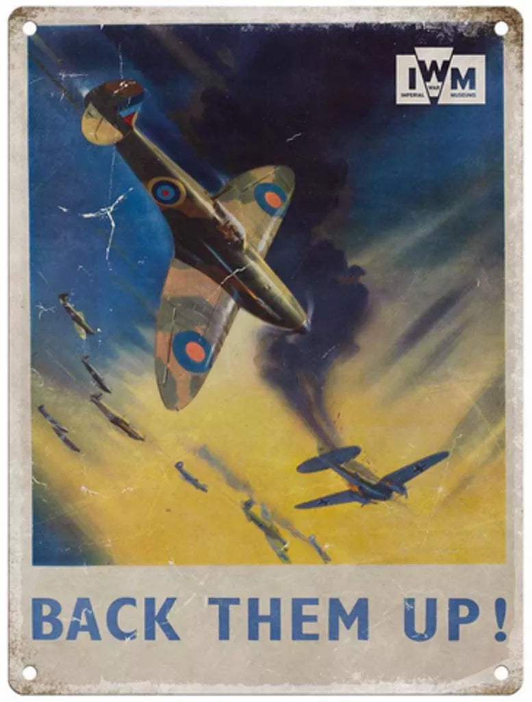 Royal Air Force Spitfire - Metal Sign