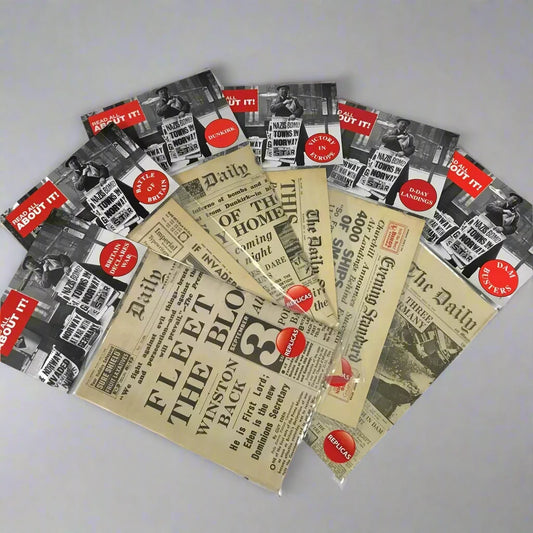 World War 2 Newspaper Pack