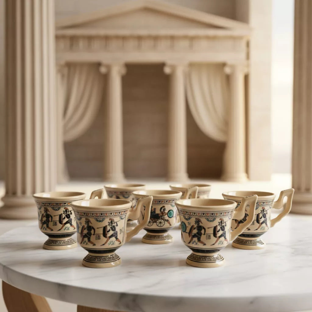 Ancient Greek Tea Set
