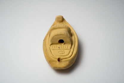 Egyptian Clay Toy Boat