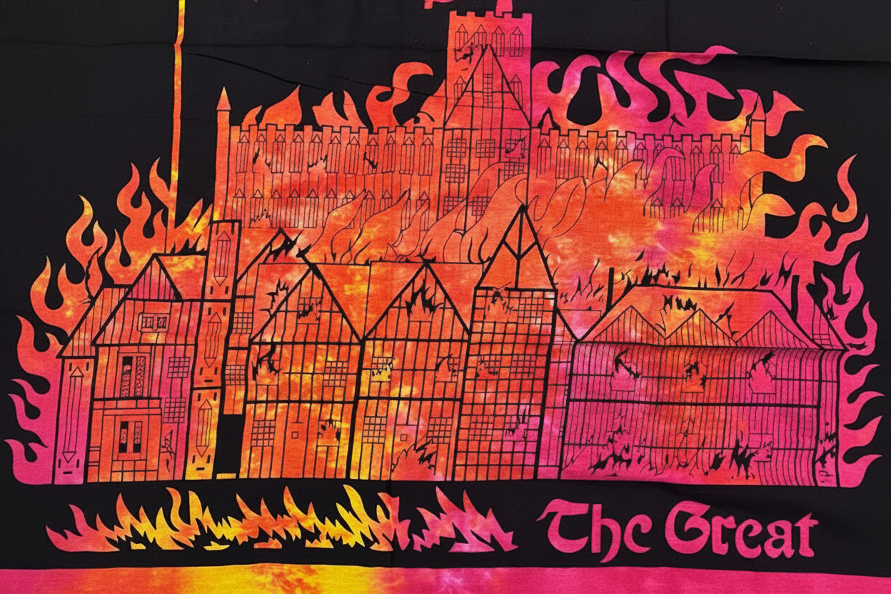 Great Fire of London Display Drape