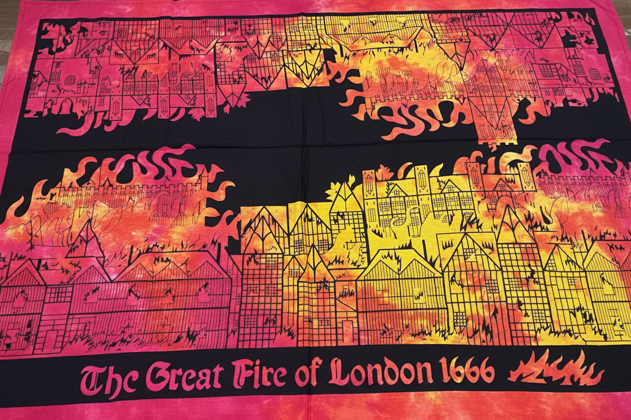 Great Fire of London Display Drape