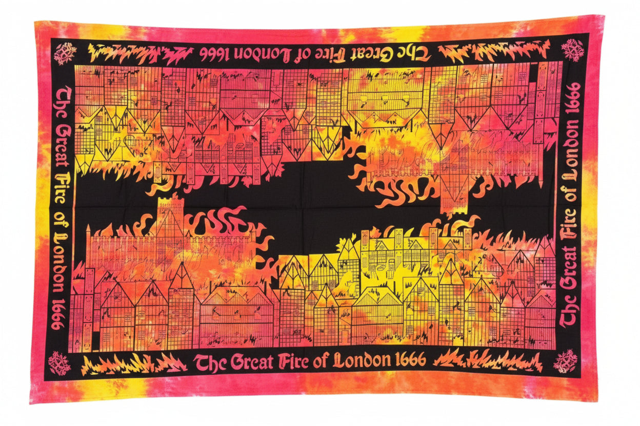 Great Fire of London Display Drape