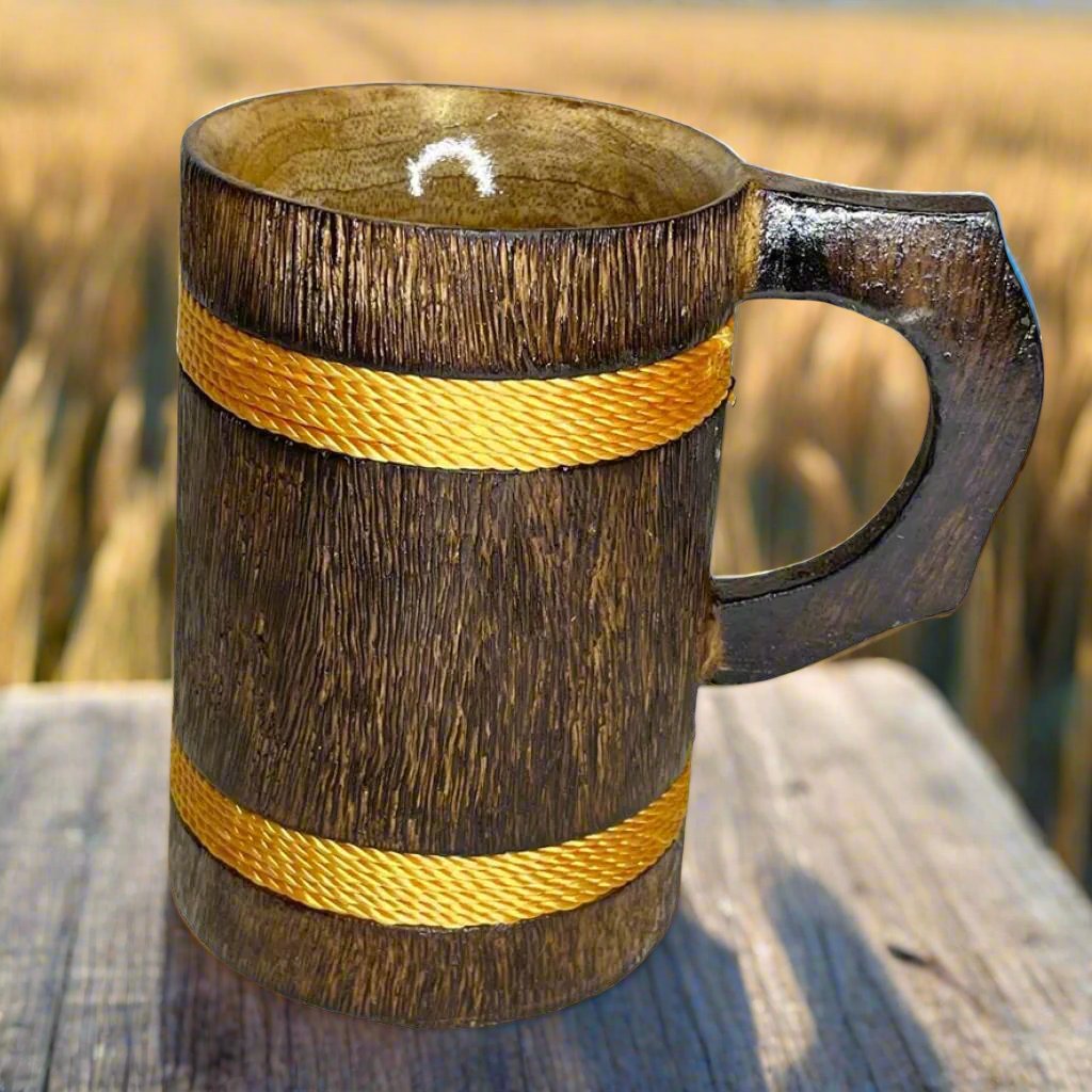 Handmade Wooden Tankard