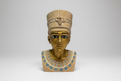 King Tut & Queen Nefertiti Statues