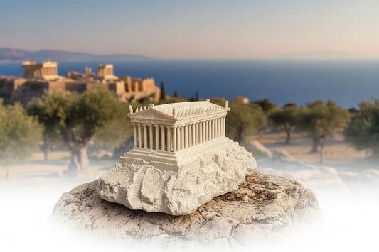 Large Parthenon 3D Resin Model