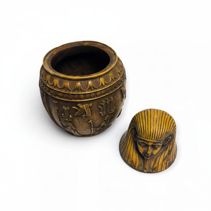Large Vintage Canopic Jar
