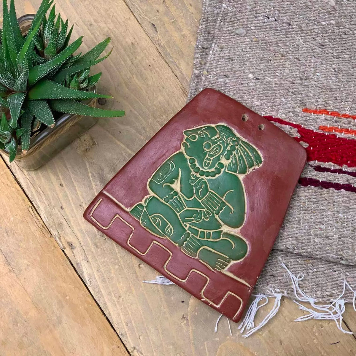 Maya Painted Tile