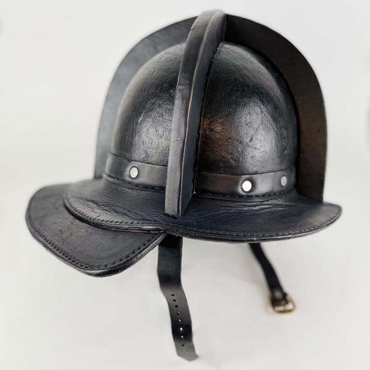 Medium Leather Fireman's Helmet