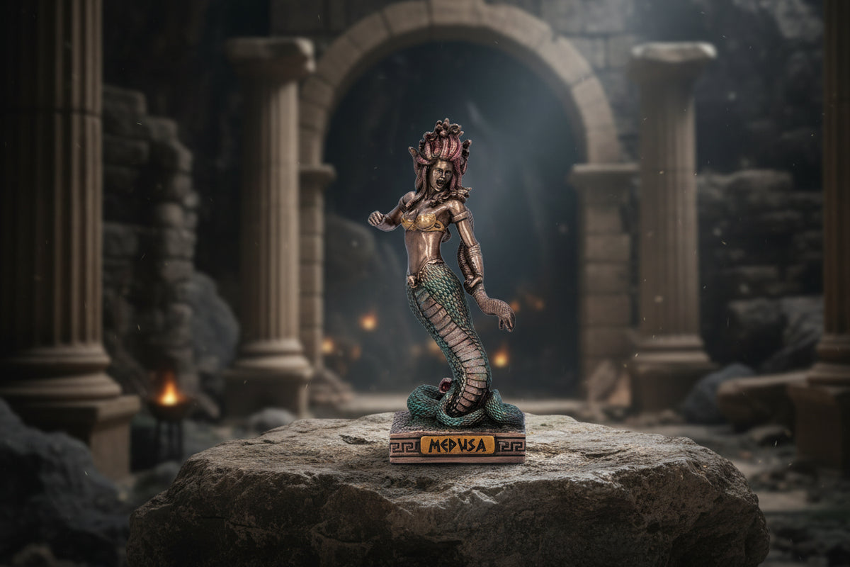Medusa's Wrath Mini Statue