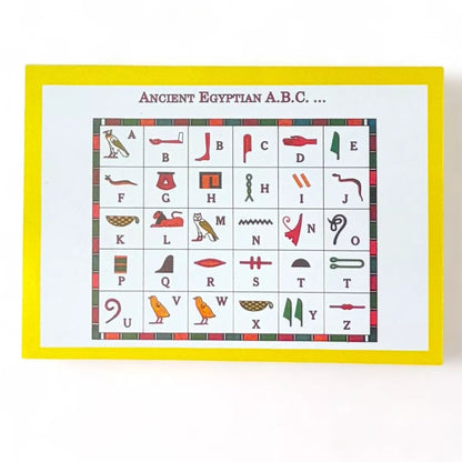 Mini Faience Hieroglyph Tile Set