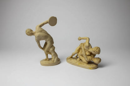 Pair of Greek Sports Figurines