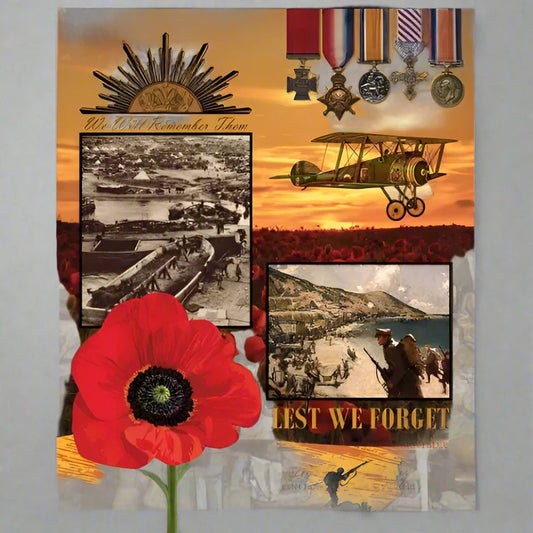 Remembrance Fabric Display Panel