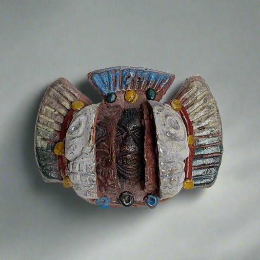 Small Maya Triple Death Mask